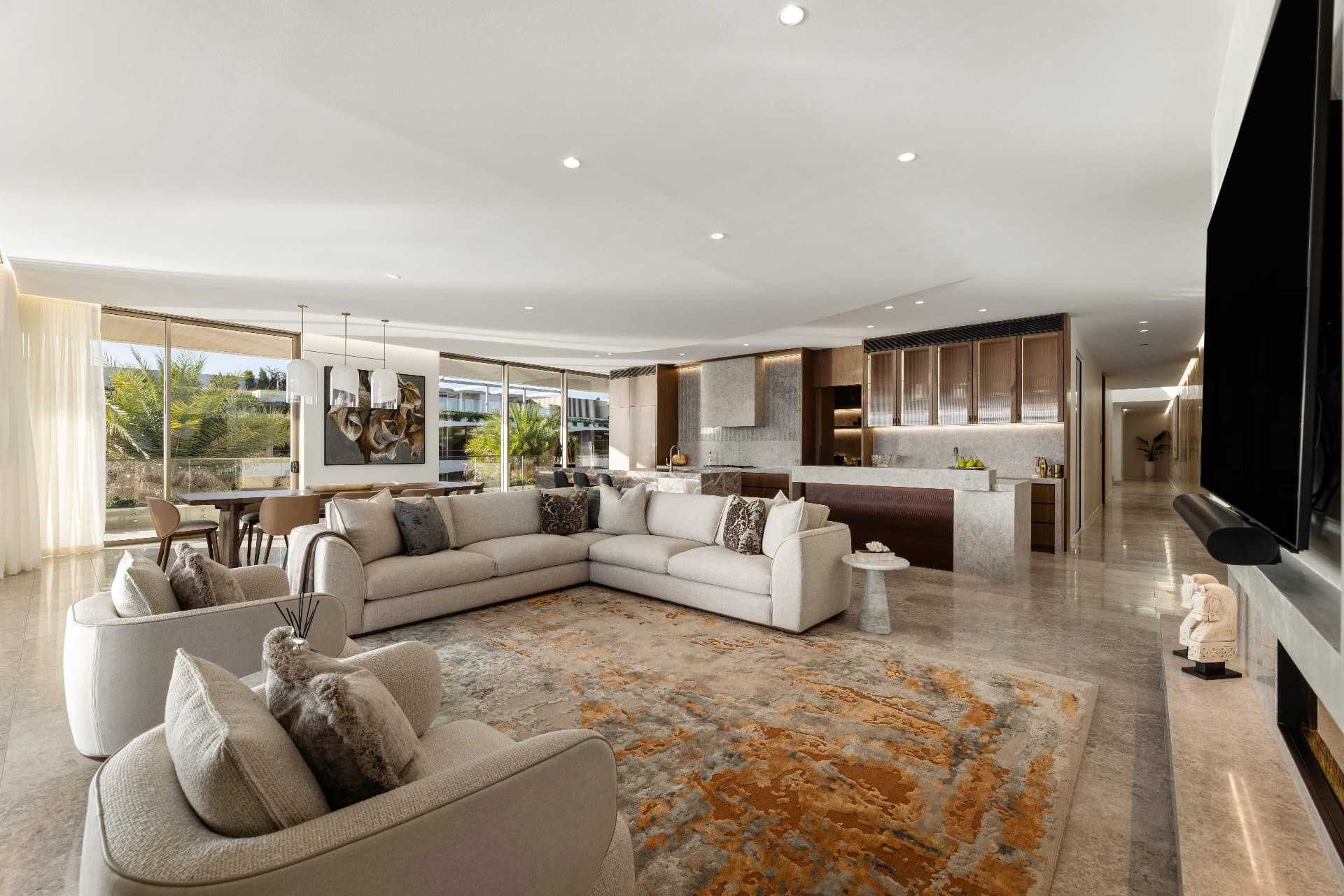Open plan living